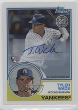 2018 Topps Silver Pack 1983 Design Chrome Series 2 /99 Tyler Wade #97 Auto 06z2