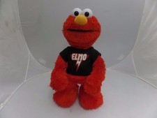 PLAYSKOOL SESAME STREET LET'S ROCK ELMO 15" TALL PLUSH DOLL TALKING SINGING