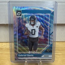 2024 Panini Donruss Optic - Gabriel Davis #91 Holo Prizm Silver Wave /300