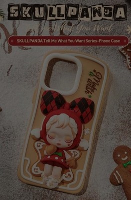 Skull Panda Tell Me What You Want- IPhone 16 Pro Case - Popmart - UNOPENED
