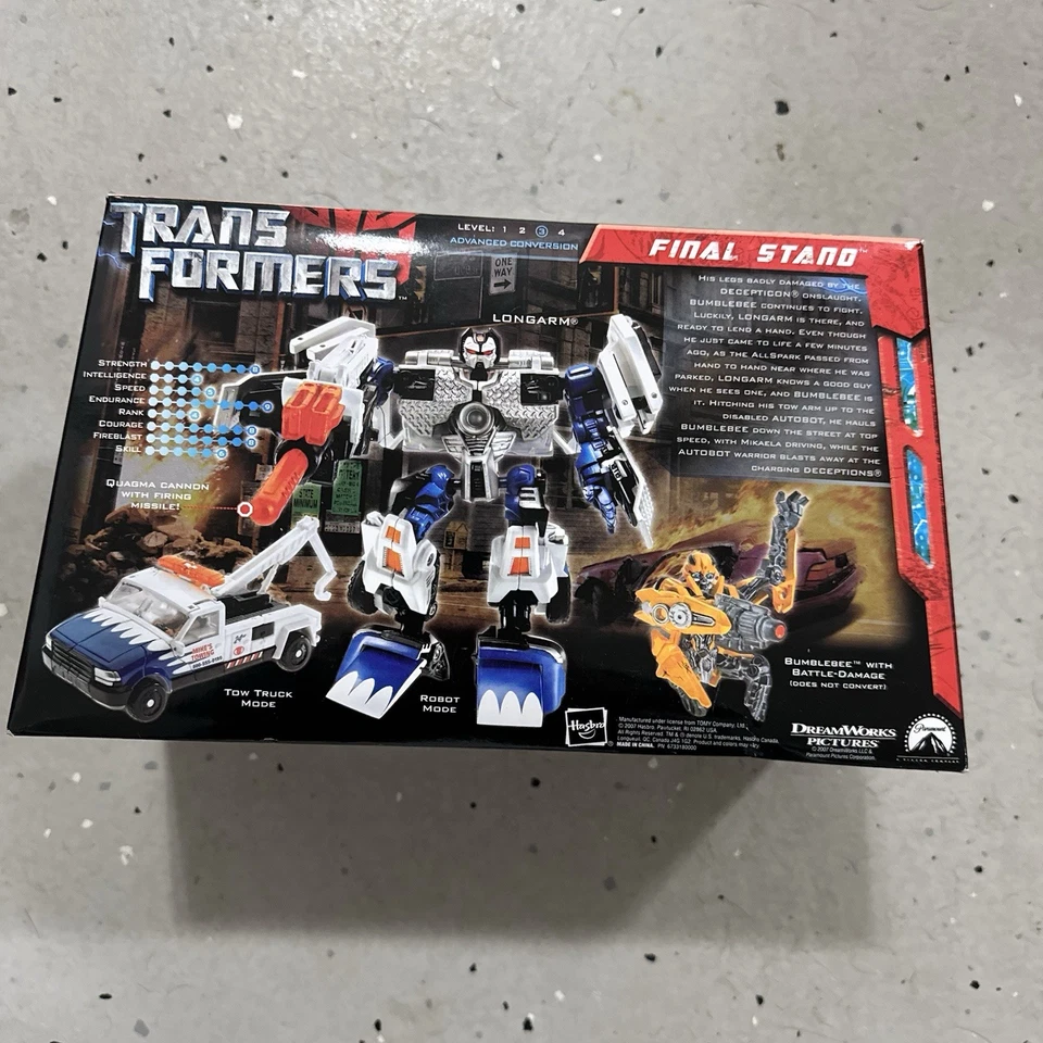 Hasbro 2007 Transformers Movie Screen Battles Final Stand: Longarm/Bumblebee - Image 3 of 4