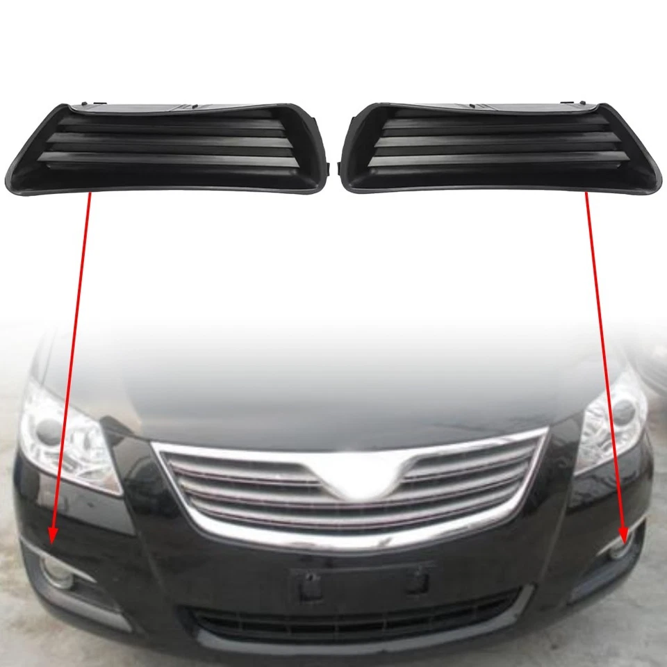 Easy To Use Fog Light Cover Fog Lamp Cover Quick To Install Wear-resistant ABS - Image 3 of 4