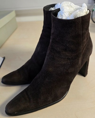 Zapatos de mujer Semelle Cuir hechos en París talla 5 - Imagen 2 de 4