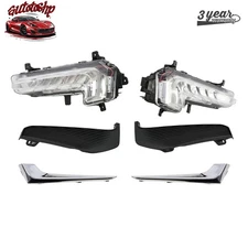 LED DRL Daytime Running Lamp Fog Lights Fit For 2016 17 18 Chevrolet Malibu XL