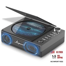CD Player Portable, Portable CD Player with Speakers Bluetooth Black