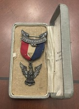 1920’s Robbins Type 1 Eagle Scout Medal Boy Scout Insignia BSA Sterling Silver