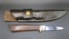 Vintage Gerber Model C300A With Quality Leather Sheath #96