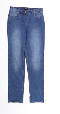 Damenjeans UK Größe 8 Papaya Regular Fit Straight