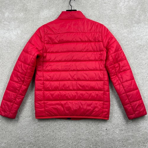 Vineyard Vines gefütterter Mantel Jungen Größe Large rot Performance isoliert durchgehender Reißverschluss - Bild 7 von 10