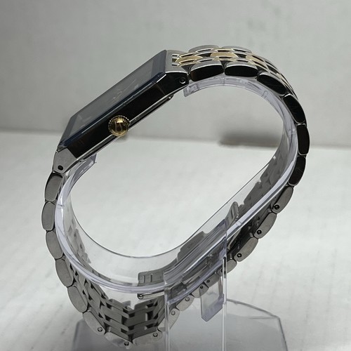 BULOVA Bicolor Quadra Diamond 31mm Edelstahl Herrenuhr 98D154 (#51) - Bild 9 von 16