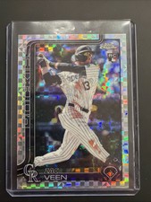 2025 Topps Chrome Update Series - Zac Veen #USC28 X-Fractor (RC)