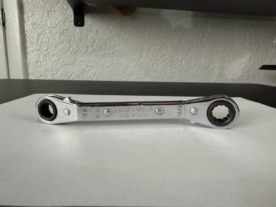 #ad #ad Craftsman Ratcheting Angled Box Wrench 43367 Metric 9MM And 10MM 12pt USA $15.99