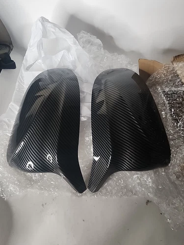 For BMW G20 G21 330i M340i 3-Series 2019-2021 Carbon Fiber ABS Mirror Cover Caps