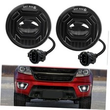 2 Packs 4 Inch Round Led Fog light for Chevy Avalanche 2007 for Chevy/GMC/Ford