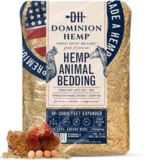 Premium Hemp Bedding for Chicken Coops in Bulk 285 Liters - USA-Grown  Proce...