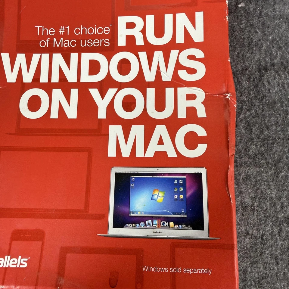 Parallels Desktop 8 For Mac Retail Box Software DVD Run Windows On Mac App - Image 2 of 4