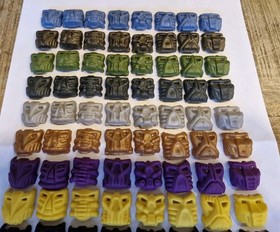 LEGO Bionicle Ultimate Krana Collection (144) For Bohrok Kanohi Collectibles Vu