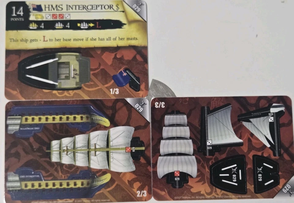 pirates csg of the caribbean HMS Interceptor 029 - Image 2 of 2