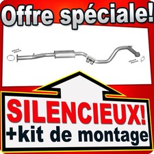 Pot d'échappement Renault Kadjar