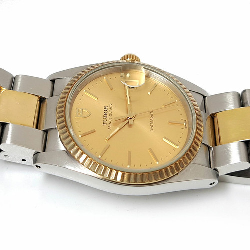 TUDOR 84133 Gold Case Size 34mm Wrist Size 18.5cm Men's Used Watch #41030 - Picture 8 of 10
