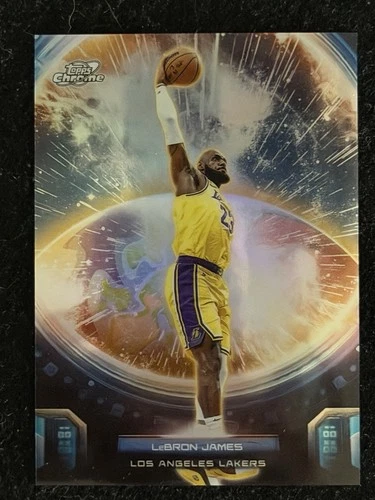 2025 Topps Cosmic Chrome LeBron James Base (RAW)