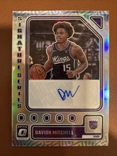 2023-24 Panini Donruss Optic - Signature Series Davion Mitchell #SS-MIT (AU)