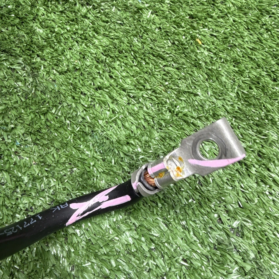 2013-2016 BMW 320I F30 2.0L ОТРИЦАТЕЛЬНЫЙ АККУМУЛЯТОР КАБЕЛЬ ЗАЗЕМЛЕНИЯ ТЕРМИНАЛ OEM - Изображение 4 из 4