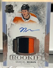 SAMUEL MORIN 2017-18 Upper Deck The Cup ROOKIE Patch Autograph 058/249