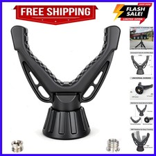360  Rotating Shooting Rest for Rifle Compatible with Shooting Stick Hunting ...