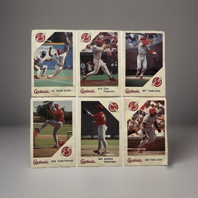 1992: STL Cardinals 100th Anniversary, Kansas City Life, Game Promo, Lot of 6