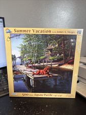 SunsOut Summer Vacation 500 pc Jigsaw Puzzle