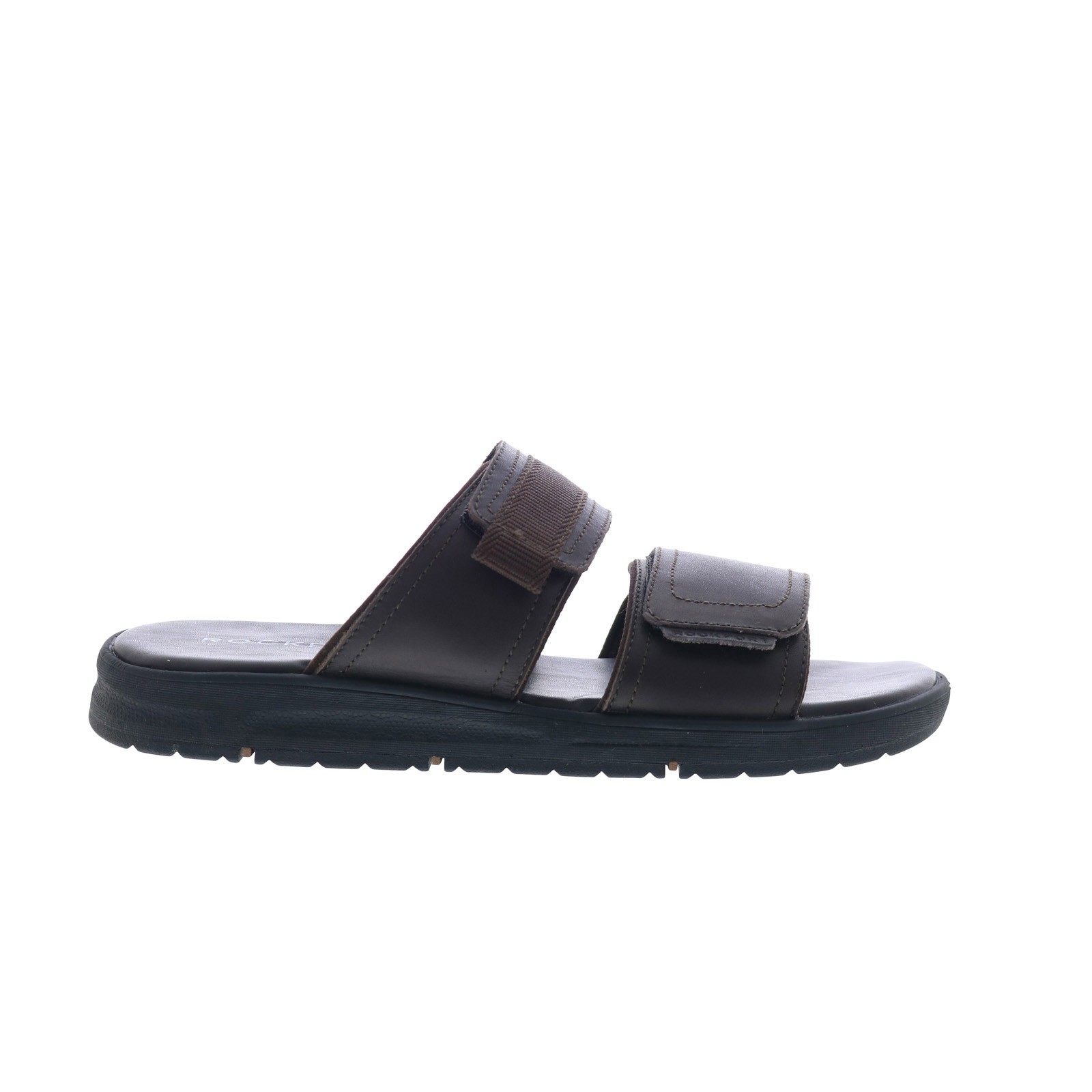 Rockport Lucky Bay Dress Slide CI0044 Мужские коричневые сандалии с широкими горками обувь 65 5690₽