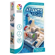 Smart Games Atlantis Escape 1 Player Puzzle Game 60 Challenges Age 8+