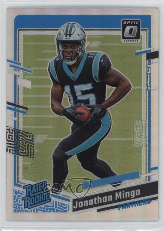 2023 Panini Donruss Optic Rated Holo Prizm Jonathan Mingo #215 Rookie RC 17ht