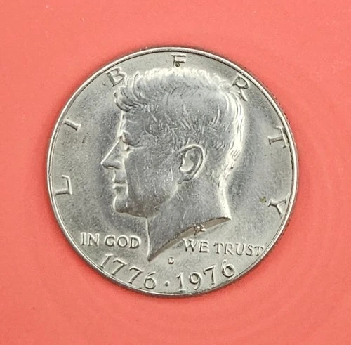 1776-1976 Kennedy Bicentennial Half Dollar - Silver (7084)