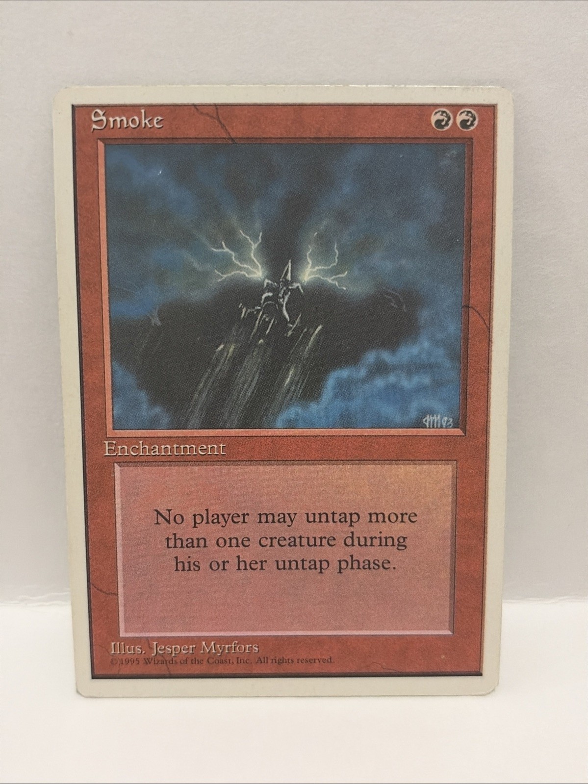 MTG Smoke - Fourth Edition,  MP Magic the Gathering 