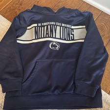 Penn State Nittany Lions Youth Medium Hoodie Navy Blue Pullover Sweatshirt