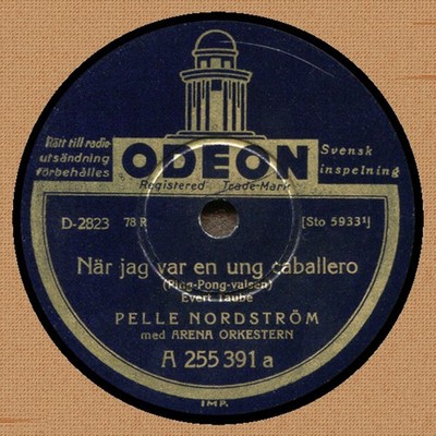 Pelle Nordström Med Arena-Orkestern - När Jag Var En Ung Caballero / En Sjöma...