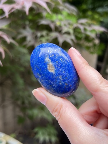 Lapis Lazuli Madani Palmstone : Serenity : Peace High Grade AAA+ 13 - Picture 9 of 9