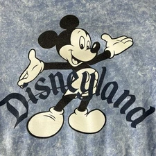 Disney Parks Designs - Disneyland & Mickey Mouse Blue Adult Sweat Shirt