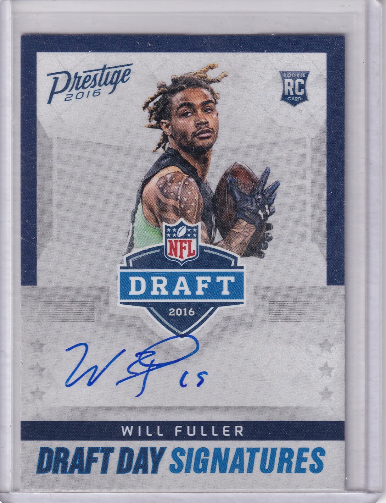 Will Fuller Panini Prestige Draft Day Signatures #WF Base