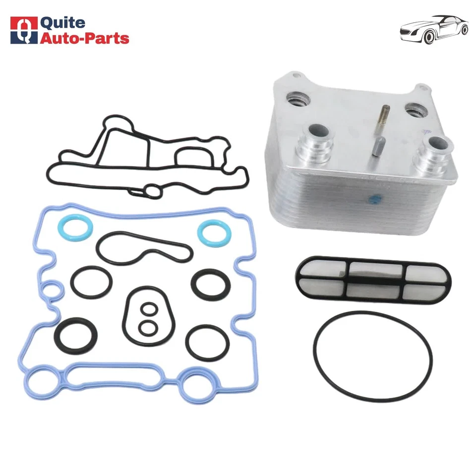 Kit enfriador de aceite 3C3Z-6A642-CA para Ford 6,0 L Powerstroke E350 F-250 F-350 5,4 L Foto 3 de 4
