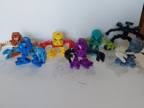 McDonalds Lego Bionicle Tohunga - Toa Matoran Set with 6 Discs Complete + Bonus