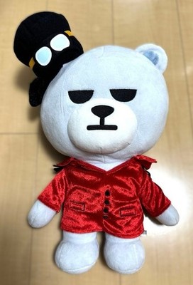 KRUNK × BIGBANG TOP Plüschpuppe Fantastic Baby Ver.2 50 cm Japan offiziell un...