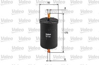 Valeo 587022 Kraftstofffilter FüR Audi Seat Skoda VW