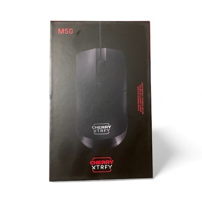 Cherry Xtrfy M50 Wired Gaming Mouse Black New In Sealed Box