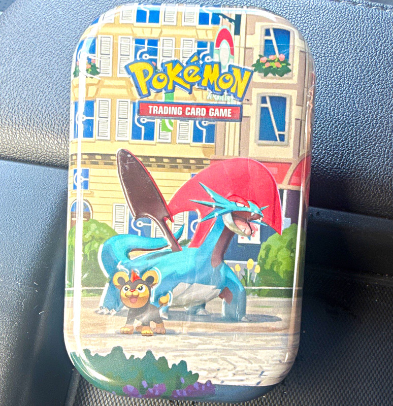 Pokémon TCG Luminous City Mini Tin Salamence & Litleo 2026 MPN 10-10392-138