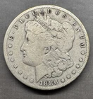 1886-S MORGAN SILVER DOLLAR - Semi Key Date - Nice Coin