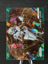 2023 Panini Prizm - Fireworks Davante Adams #F-21 Green Ice Prizm E981