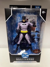 MCFARLANE DC MULTIVERSE PURPLE SUIT BATMAN RED PLATINUM SEALED NIB